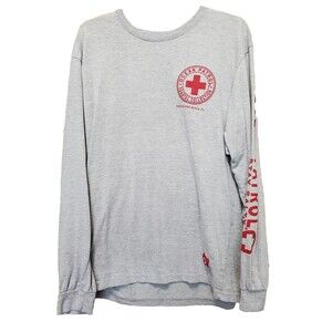 Ocean Patrol Coastal Collection New Smyrna Beach FL Gray Long Sleeve T-Shirt XL